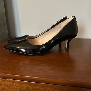 CLARKS Black Patent Women's Heels